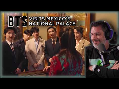 Director Reacts - BTS Visits Mexico's National Palace