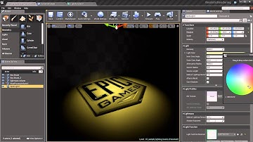UE4 Basics_32- LightFunctions