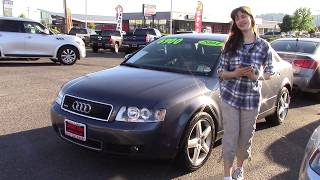 2004 Audi A4 1.8T Quattro (Stock #97083) at Sunset Cars of Auburn