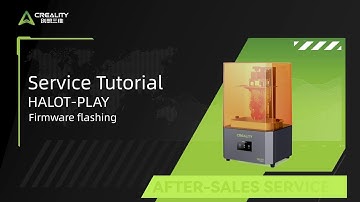 Service Tutorial HALOT PLAY Flashing the firmware