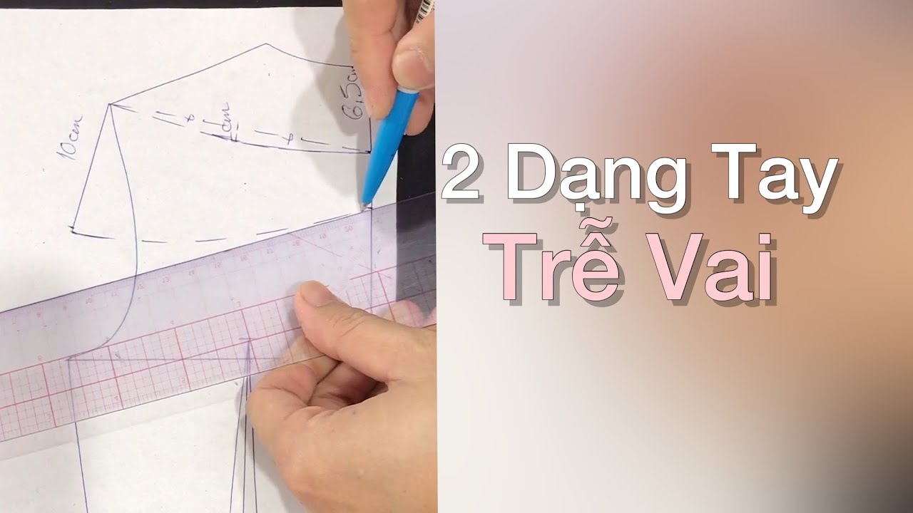 Thiết Kế 2 Dạng Tay Trễ Vai|Lộc Tailor |Chia Sẻ Kinh Nghiệm May Mặc#136