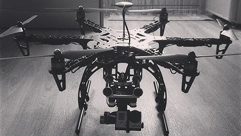 DJI F550 Hexacopter maiden with Zenmuse H3-3D Gimbal
