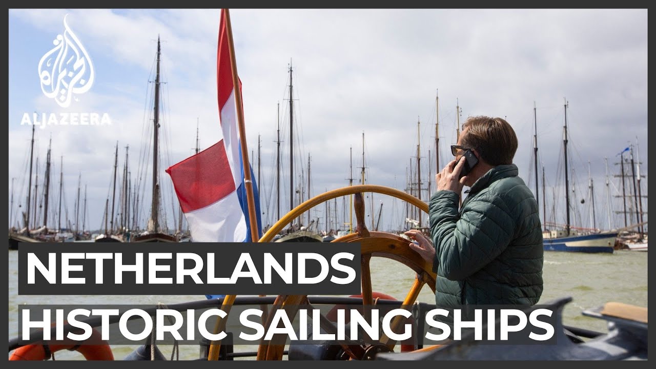 محاولة للبقاء طافية: سفن التراث الهولندية تبحر احتجاجًا
