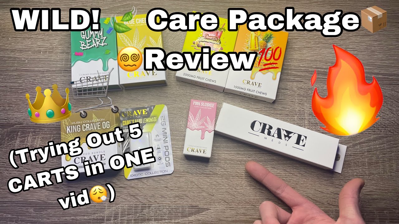 Wild! 🍃 Care Package Unboxing and Review📦💯(Absolute GAS ⛽️, 1 Cart + 4 Disposables + Edibles Review)