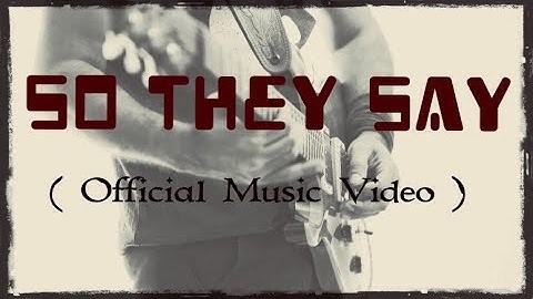 Shon Pinto - So they say (Official Music Video)