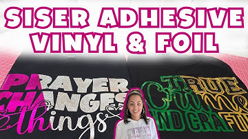 FOIL T-SHIRTS: How To Use Multiple Foil Colors on Your Apparel | For Beginners! | Siser Adhesive HTV