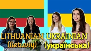 Similarities Between Lithuanian and Ukrainian