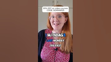 Swedish lesson: i va på (time)