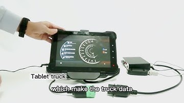 10.1 inch tablet truck IP67 durable android rugged tablet with USB