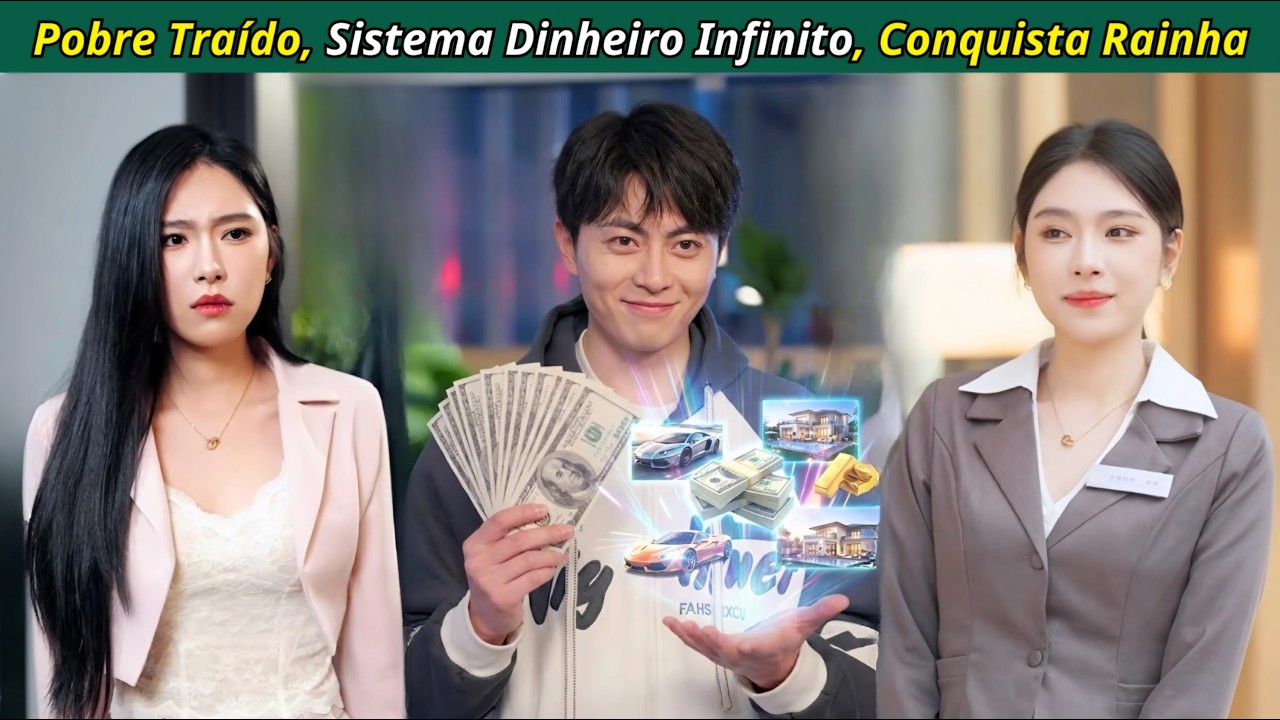 Estudante pobre traído ativa sistema de dinheiro infinito e conquista a rainha do campus