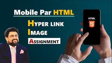 Lecture-4(b) Mobile par HTML. Image aur Hyperlink on TrebEdit App. Governor Sindh Free IT Course