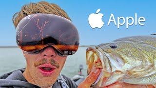 Fishing With The Apple Vision Pro  The Future Is Here