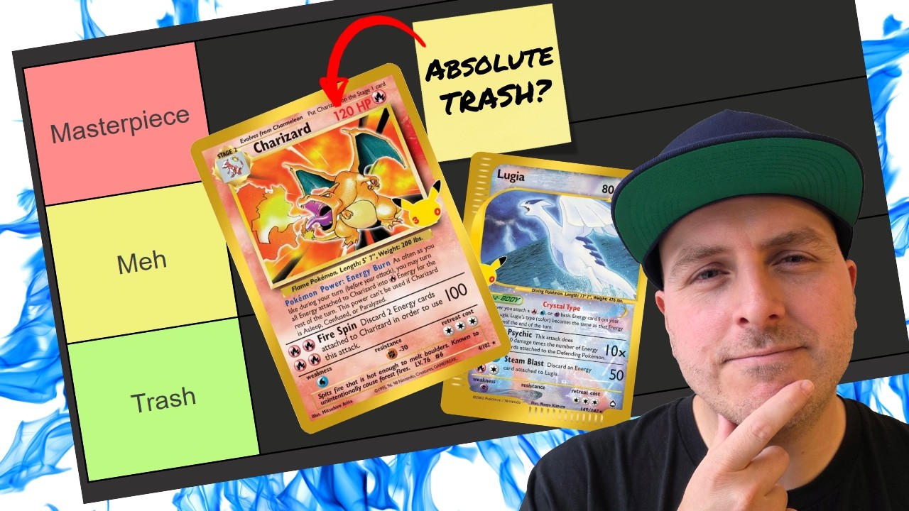 I Ranked All 30 Pokémon 30th Anniversary Classic Cards - YouTube