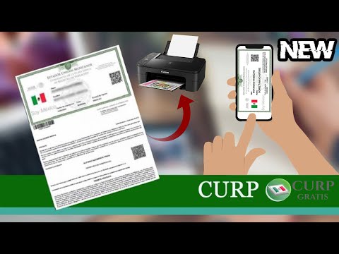 Como Consultar E Imprimir Tu Curp Original (GRATIS) 2022