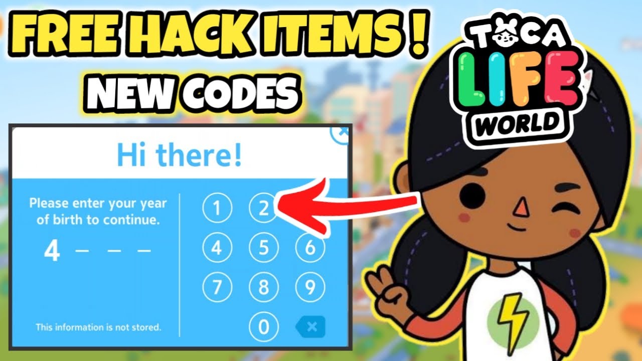 Free Items* Toca Life World - Free Code, Toca Boca Free Code 