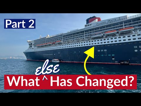 What (else) is NEW on Queen Mary 2? Refit update Part 2! Video Thumbnail