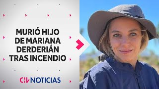 Hijo de Mariana Derderián falleció tras incendio en su casa en Vitacura  CHV Noticias