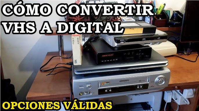 Videocámara 8mm No funciona. ¿Como pasar cintas antiguas a PC