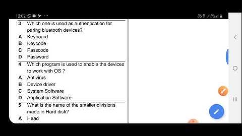 Computer software installation MCQ for CTI, CCC, ITI, COPA, EMPLOYABILITY SKILLS
