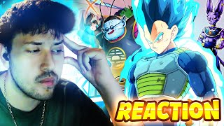 LIVE REACTION TO LEGEND SSB VEGETA!
