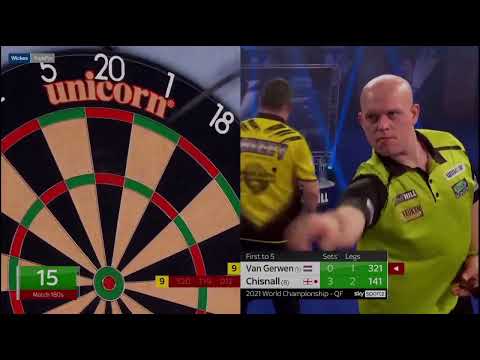 Michael van Gerwen Completes Dave Chisnall's 9-Darter