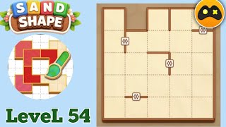 Sand Shape Level 54 Solution Walkthrough 