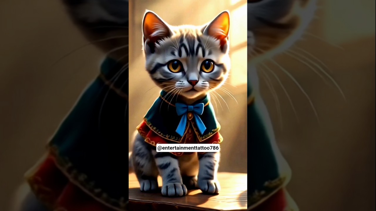 👑 Cutest Royal Cat Ever! 🐱