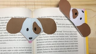 Sevimli Kopek Emoji Kitap Ayraci Nasil Yapilir Kitap Ayraci Kitap Kopek