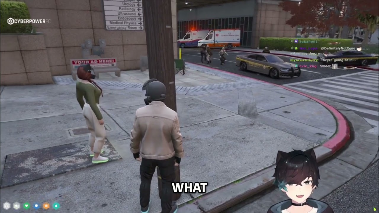 Юно присоединяется к полицейским и начинает избивать людей прямо у них на глазах