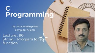 90. Program for strcpy( ) function | C Programming