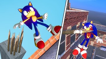 Sonic NPC Ragdoll Physics Compilation #128 | Overgrowth