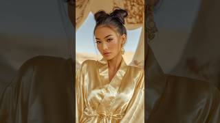 Den Satin Silk Robe Flows Like Sunlight Elegance Reborn