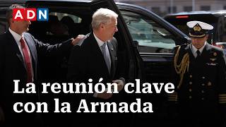 Presidente Kast Habla Tras Reunión Con Comandante En Jefe De La Armada