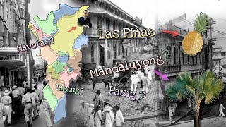 PINAGMULAN NG PANGALAN NG BAWAT BAYAN SA METRO MANILA | Taguig, Pasay, etc. | History Guy Explains