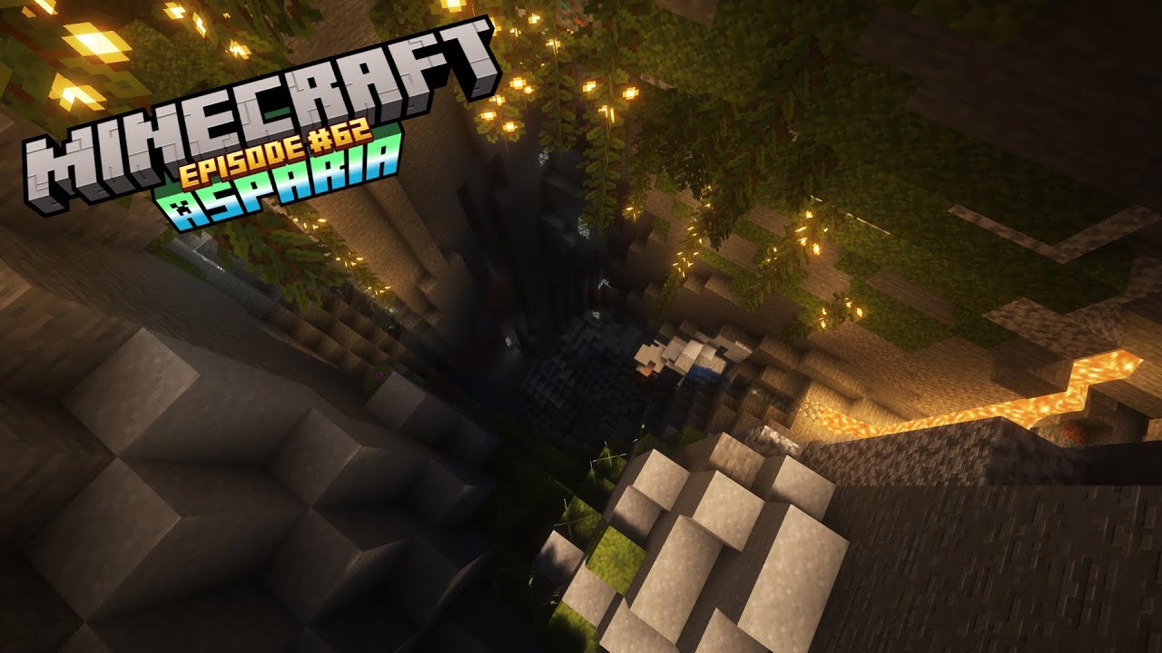 The Caves in this Game are so beautiful! - Minecraft Asparia - Episode 62
