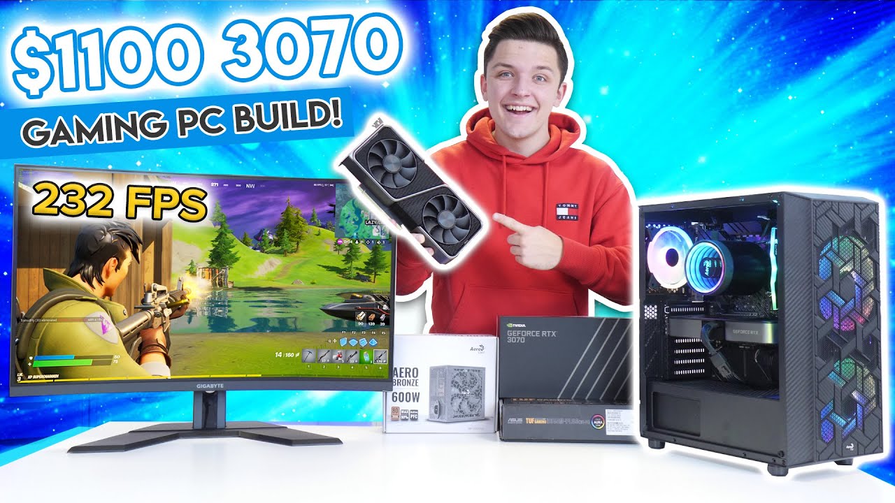 The $1100 RTX 3070 Gaming PC Build 