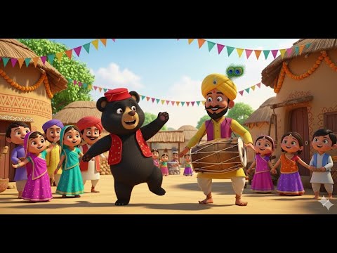 Kaalu Madari Aaya क ल मद र आय Hindi Rhymes For Kids NEK Studio