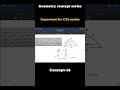 concept 49 geometry #cgl #maths #ssc #ssccgl #sscgd #geometry #sscchsl #sscexam #viral  #mathematics