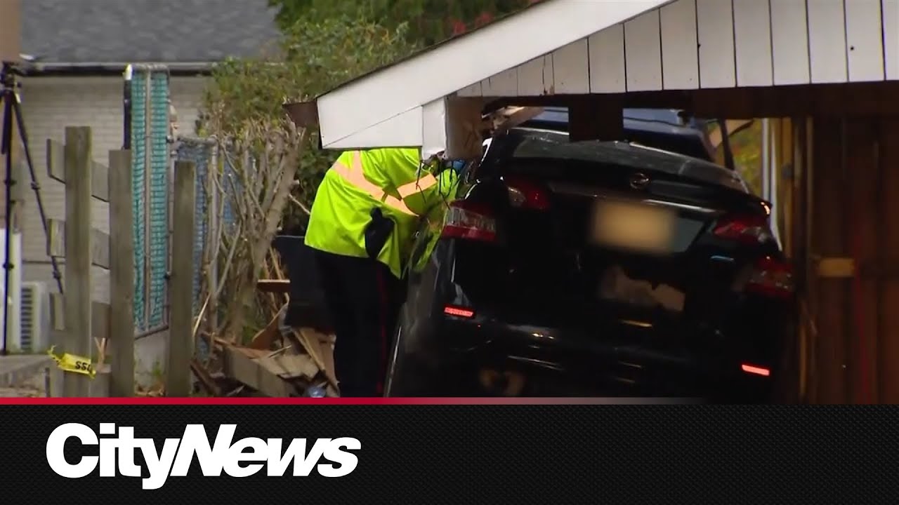 Man critically injured after crashing vehicle into Scarborough home ...