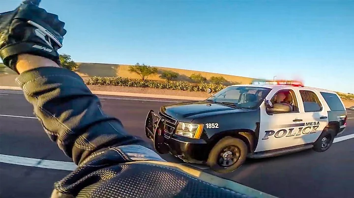 COOL & ANGRY  COPS  VS BIKERS | POLICE vs MOTORCYCLE |  [ Episode 145]