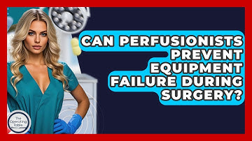 Can Perfusionists Prevent Equipment Failure During Surgery? - The Operating Table