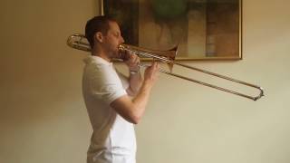 F Chromatic Scale - Trombone