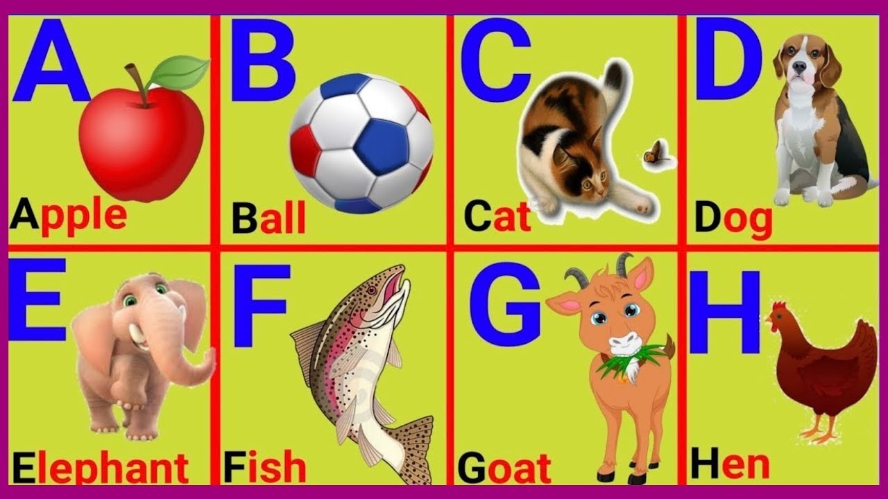 ABC Learning video || Preschool Learning Videos for 3 Years old || Kids ...