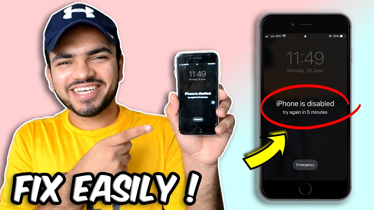 How to Unlock a disabled iPhone Without iTunes Easily