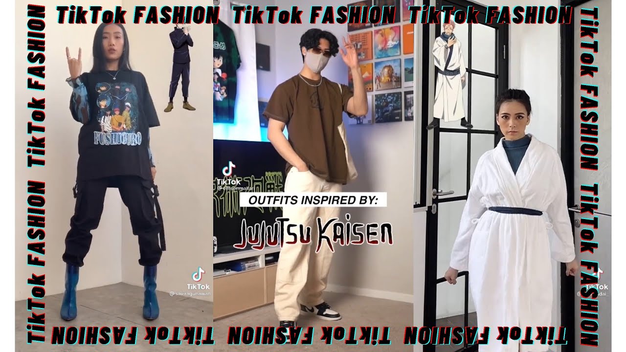 TikTok Fashion BEST Of Outfits Inspired By Challenge ALL JUJUTSU 