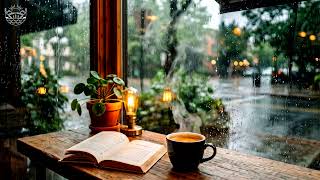 Soft Rain Cafe Ambience | Lofi Jazz for Study and Calm