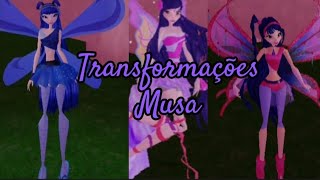 Transformações Da Musa(Poder Mágico Glamouroso/Roblox)