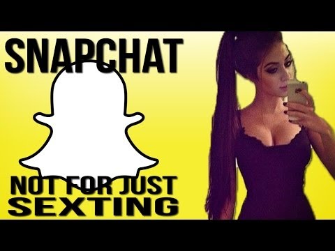 Snapchat Not Just For Sexting