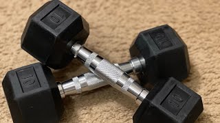 Building Muscle using 10 pound dumbbells