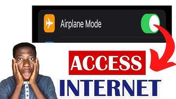 Access the internet 🛜 in Airplane Mode ✈️ - How to do it